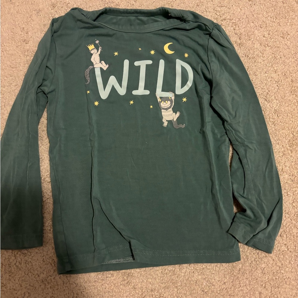Little Sleepies Where the Wild Things Are bamboo shirt